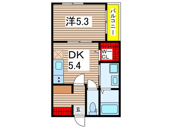 Ｌｏｎｇ　Ｈｉｌｌｓ本千葉の物件間取画像